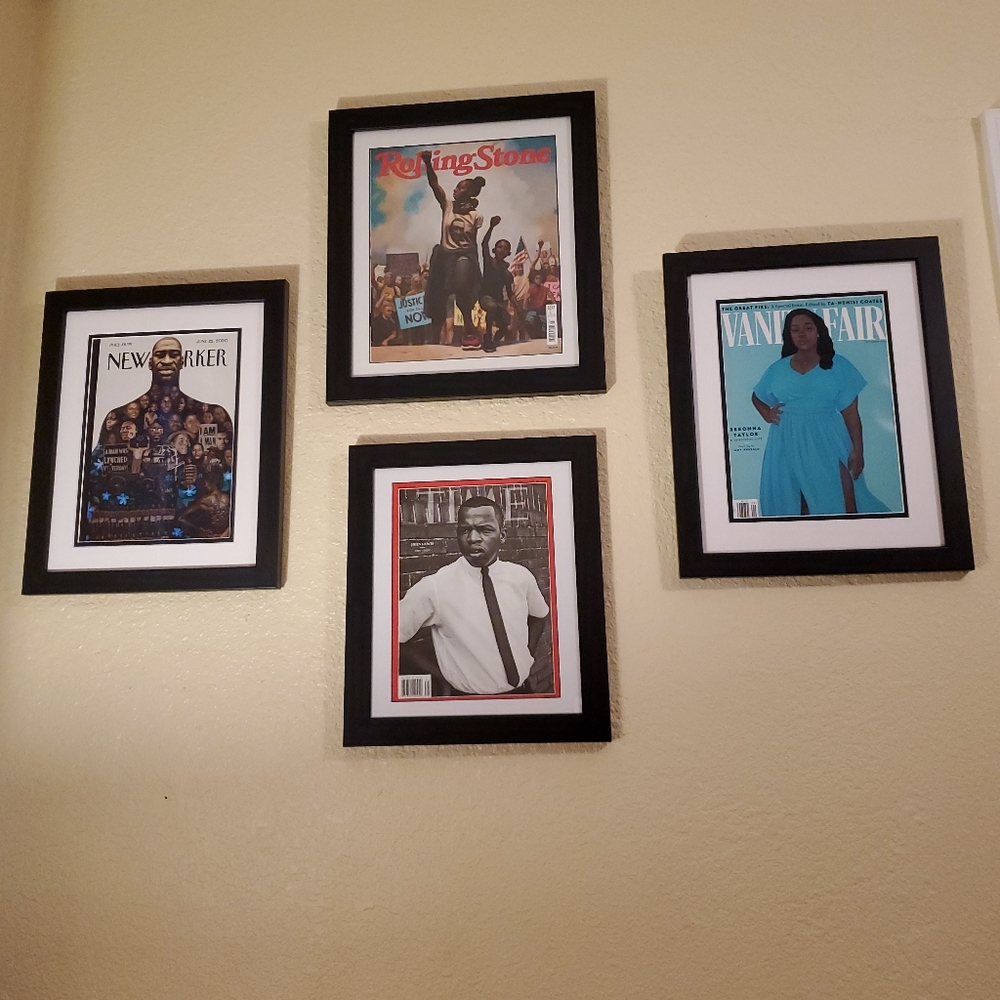 Framed BLM Magazine Collection